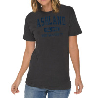 Ashland New Hampshire Nh Vintage Athletic Sports Design Vintage T-shirt | Artistshot