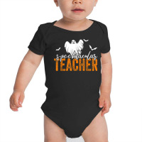 Spooktacular Teacher Spooky Ghost Teacher Halloween Women Baby Bodysuit | Artistshot