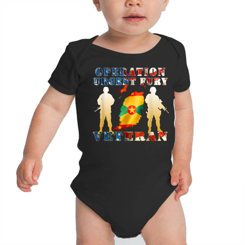 Operation Urgent Fury Combat Veteran Grenada Gift Baby Bodysuit by Fashonus | Artistshot