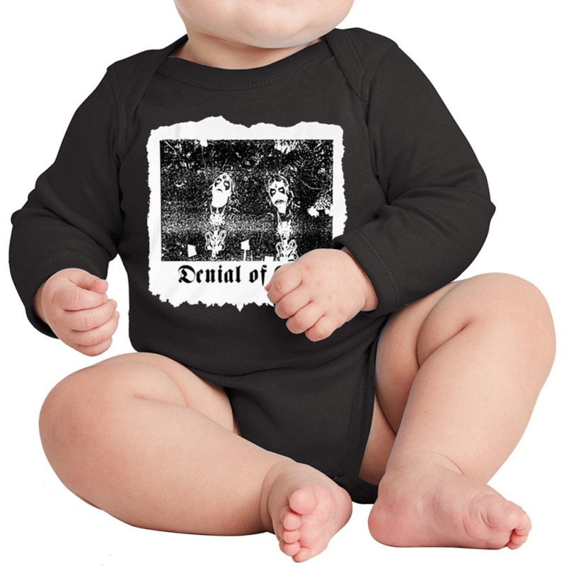 Denial Of God, Denial, Of God, Denial Of Gods, Denial Of God Vintage,  Long Sleeve Baby Bodysuit by SHCX0L | Artistshot