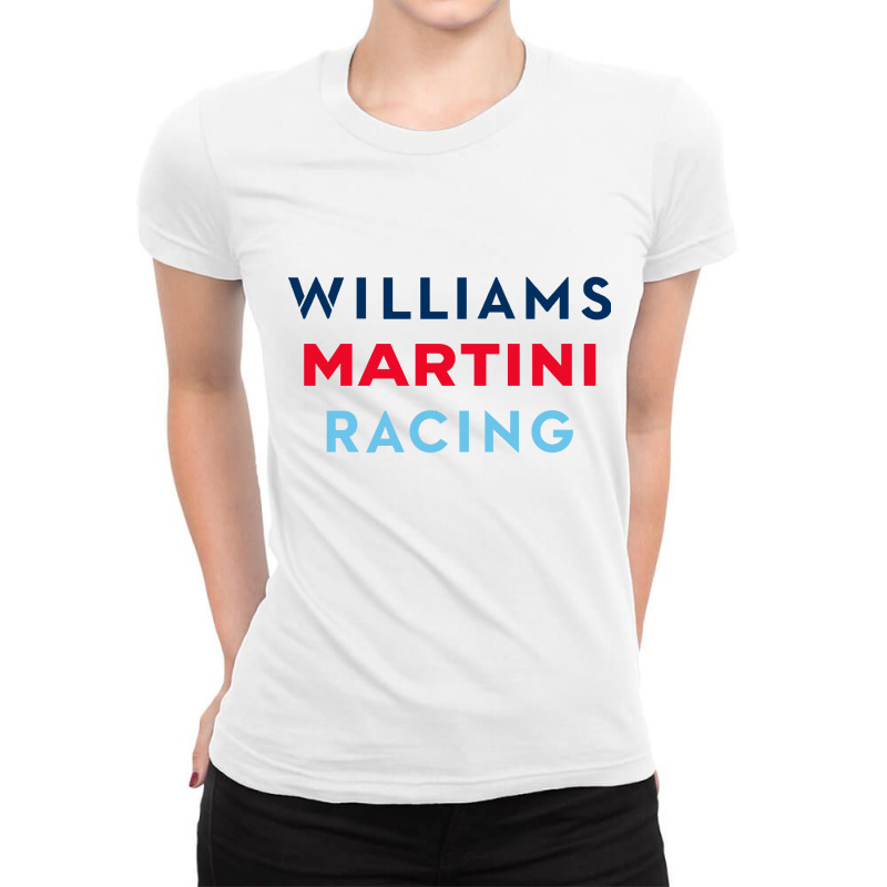 Martini Team Racing Ladies Fitted T-Shirt by cm-arts | Artistshot