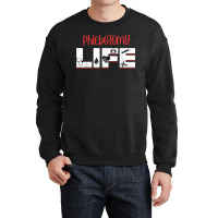 Phlebotomy Phlebotomist Injection Life Blood Donor Gift Crewneck Sweatshirt | Artistshot