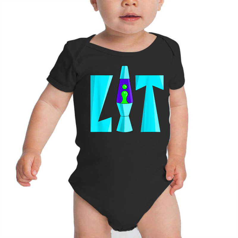 Lit Lava Lamp Drippy Retro 80's 90's Graffiti T Shirt Baby Bodysuit by cm-arts | Artistshot