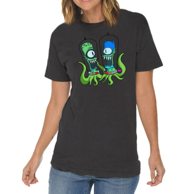 Kang Man And Kodos Sidekick Vintage T-Shirt by okviani | Artistshot