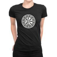 Sacred Geometry Platonic Solids Metatrons Cube Flower Of Life 10966380 Ladies Fitted T-shirt | Artistshot