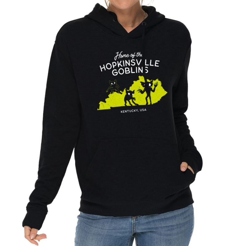 Home Of The Hopkinsville Goblins, Kentucky Usa, Home, Of The Hopkinsvi Lightweight Hoodie | Artistshot