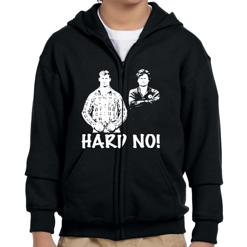 Letterkenny Hard No Youth Zipper Hoodie by cm-arts | Artistshot