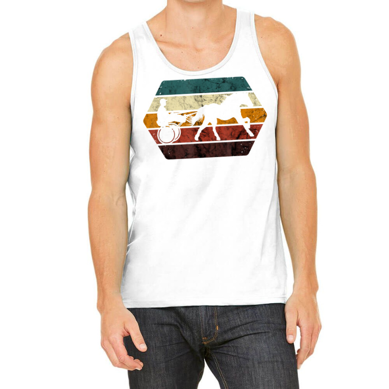 Equitation Horse Racing Retro Track Trotter Harness Racing T Shirt Tank Top | Artistshot