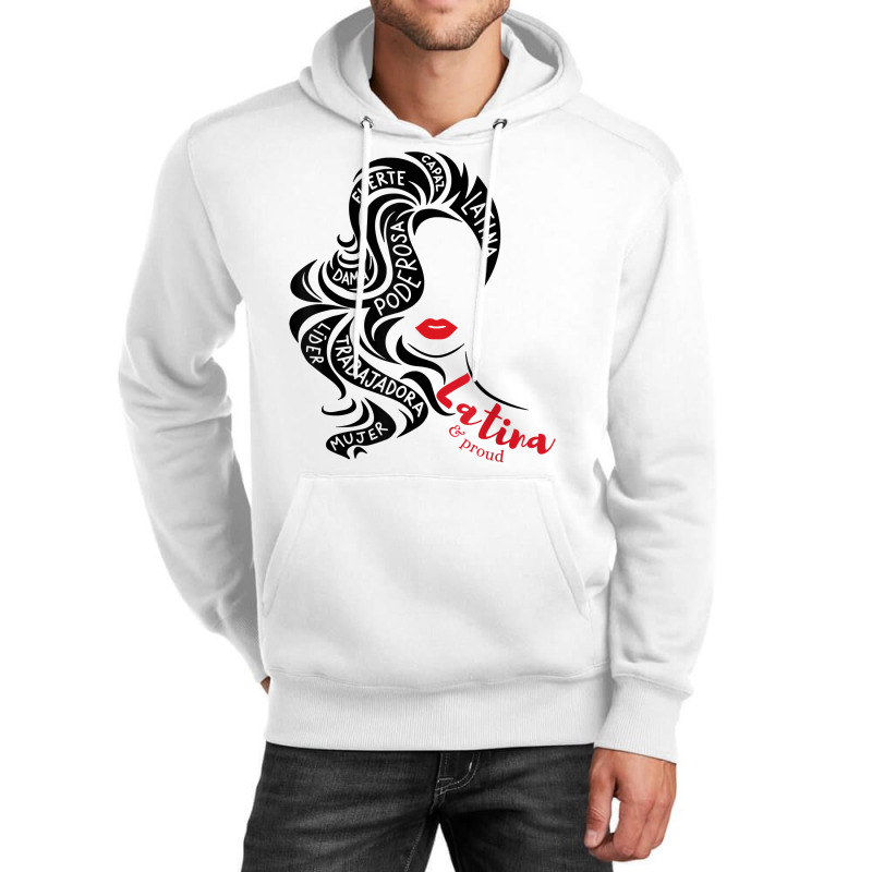 Empowered Latina Af Reina Poder Latina Pride Hispanic T Shirt Unisex Hoodie by cm-arts | Artistshot