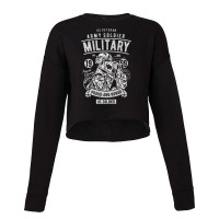 Veteran Army Soldier Military Adults, Veteran Army Soldier Military Ad Cropped Sweater | Artistshot