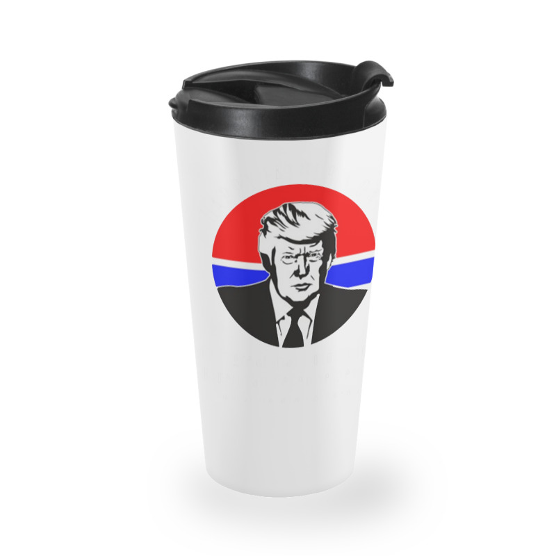 Trump Happy Fathers Day Travel Mug | Artistshot