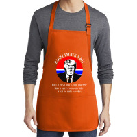 Trump Happy Fathers Day Medium-length Apron | Artistshot