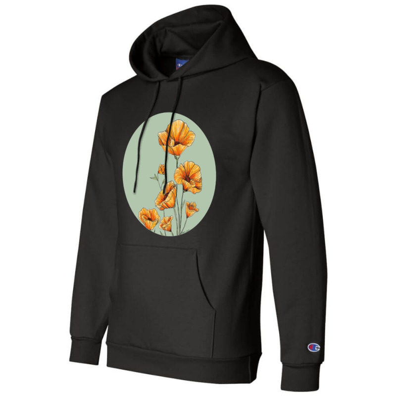 California Poppies Champion Hoodie | Artistshot