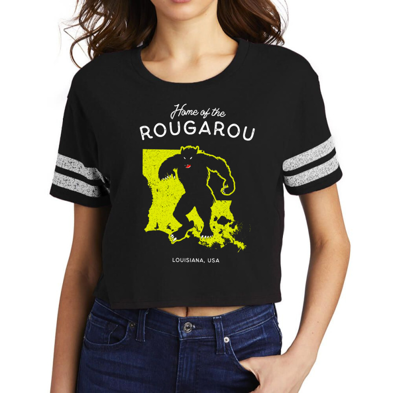 Home Of The Rougarou, Home, Of The Rougarou, Home Of The Rougarous, Ho Scorecard Crop Tee by SHX556 | Artistshot