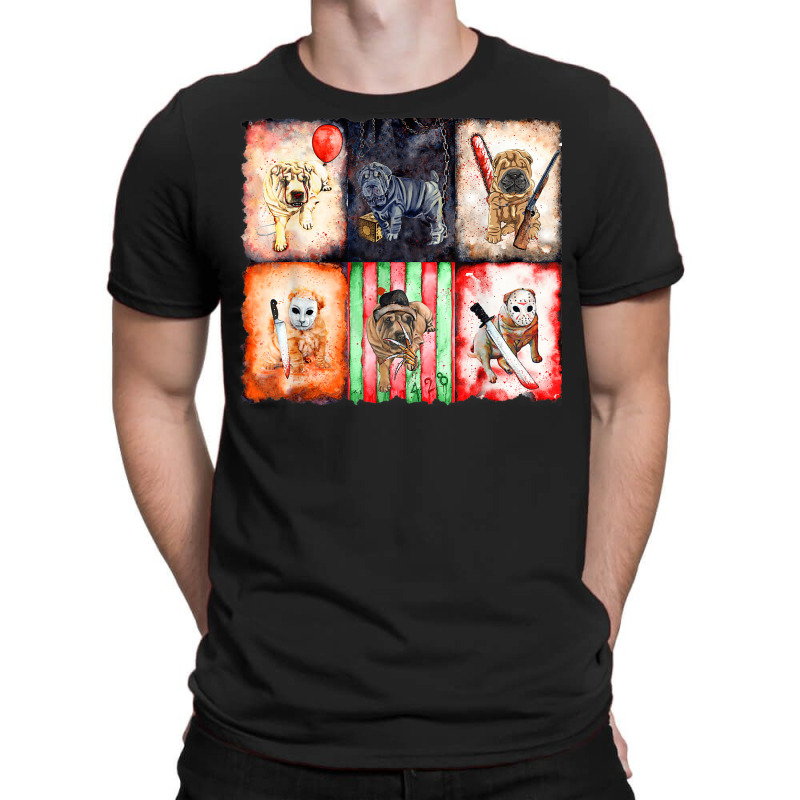 Ads Shar Pei Horror Halloween T-shirt | Artistshot