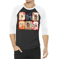 Ads Shar Pei Horror Halloween 3/4 Sleeve Shirt | Artistshot