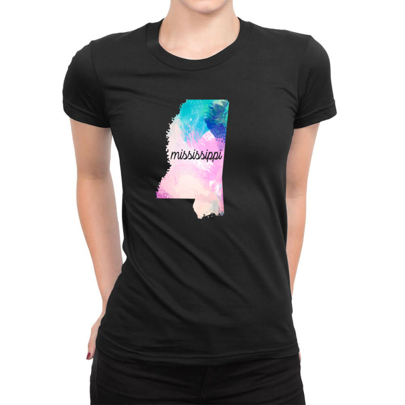 Mississippi Ladies Fitted T-Shirt by autlu2024 | Artistshot