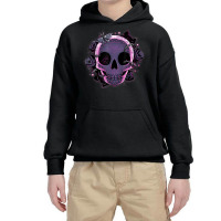 Memento Mori Shirt Men Spooky Beauty Flowers Skull Halloween Youth Hoodie | Artistshot