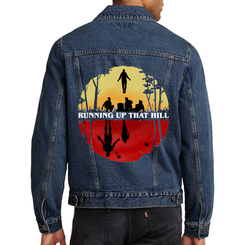 Parallel Running Up That Hill Scene Classic Men Denim Jacket by cm-arts | Artistshot