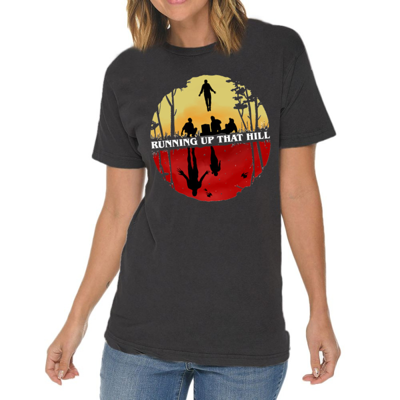 Parallel Running Up That Hill Scene Classic Vintage T-Shirt by cm-arts | Artistshot