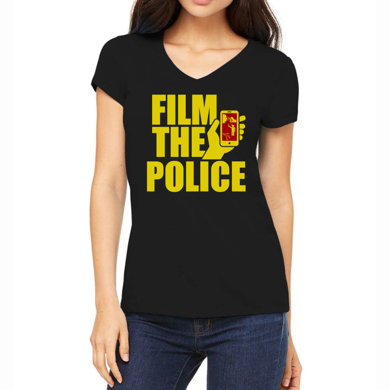 Film The Police Women's V-Neck T-Shirt by curspact | Artistshot