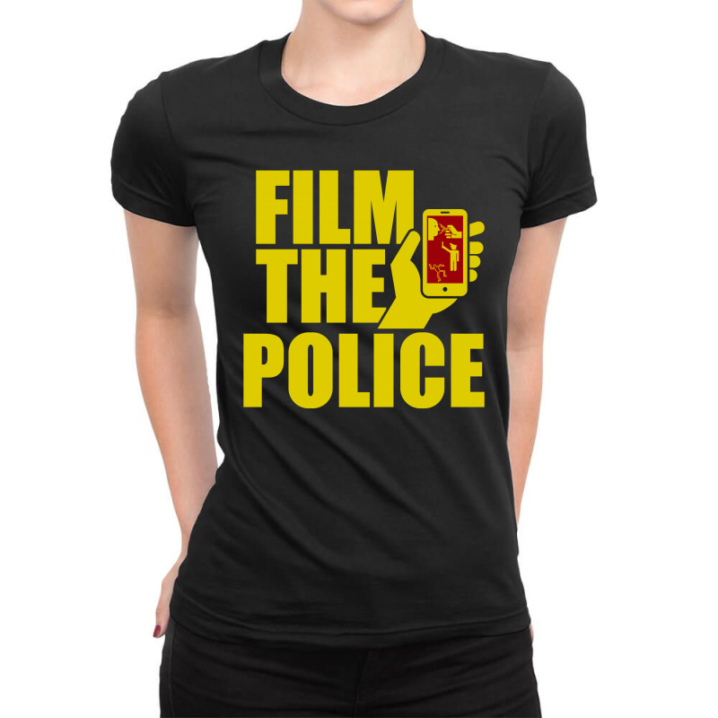 Film The Police Ladies Fitted T-Shirt by curspact | Artistshot