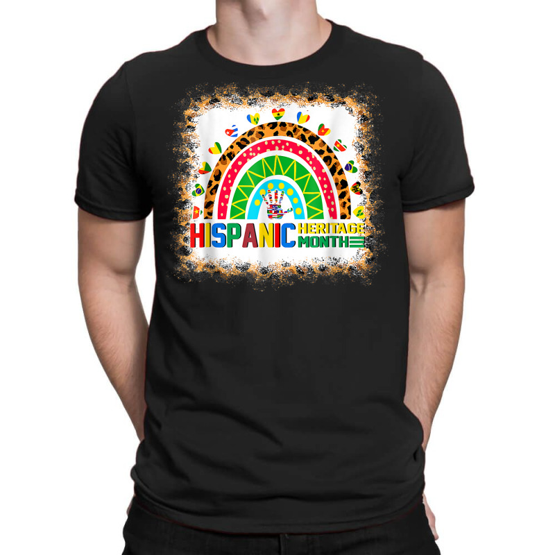 Countries Flags Latinx Boho Rainbow Hispanic Heritage Month T-Shirt by Amenity | Artistshot