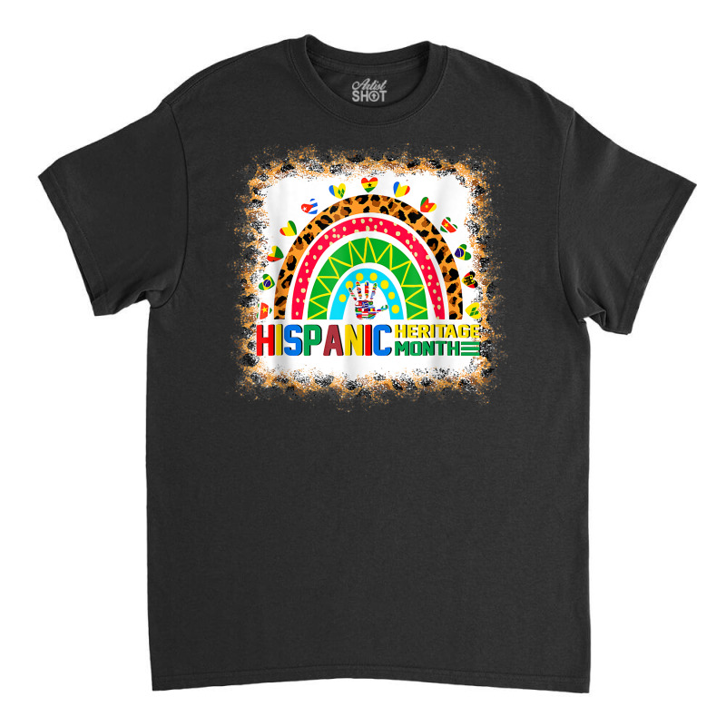 Countries Flags Latinx Boho Rainbow Hispanic Heritage Month Classic T-shirt by Amenity | Artistshot