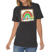 Countries Flags Latinx Boho Rainbow Hispanic Heritage Month Vintage T-shirt | Artistshot