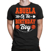 Abuela Of The Birthday Boy Basketball Matching Family Party T-shirt | Artistshot