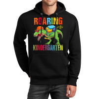 Roaring Into Kindergarten Dinosaur Back To School Boys Unisex Hoodie | Artistshot