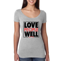 Sweet Fish Love People Well   For Light Women's Triblend Scoop T-shirt | Artistshot