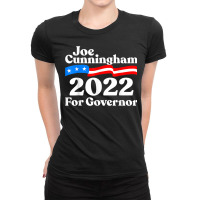 South Carolina Democrats Joe Cunningham For Governor Ladies Fitted T-shirt | Artistshot