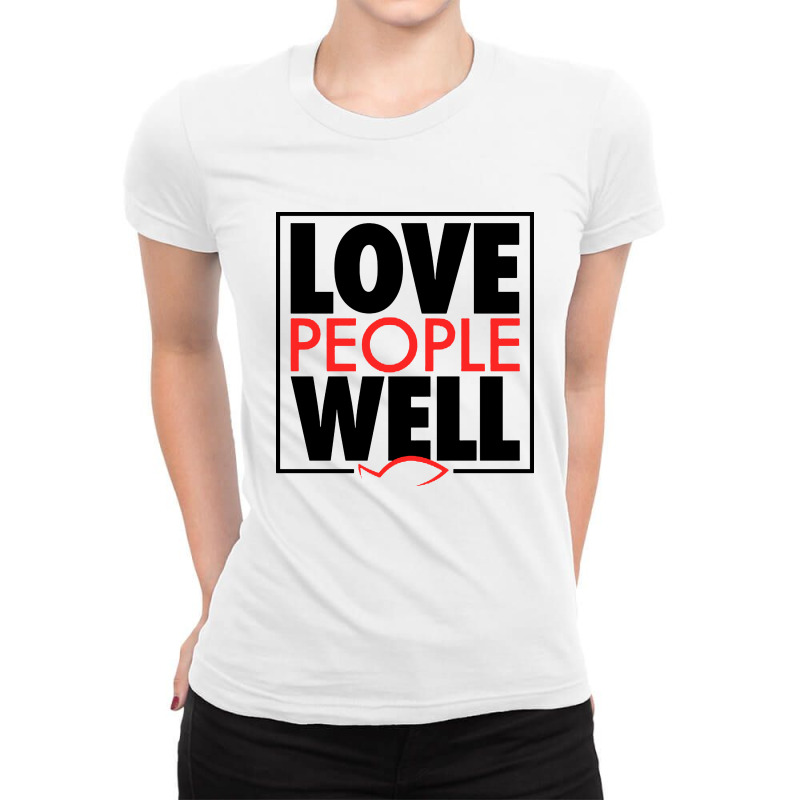 Sweet Fish Love People Well   For Light Ladies Fitted T-Shirt by Cahyorin | Artistshot