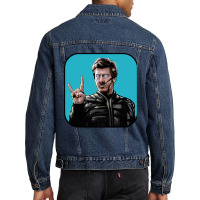 Music Vintage Retro Club Railing Men Women Men Denim Jacket | Artistshot