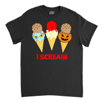 Womens Scary Spooky Halloween Scream Design Classic T-shirt | Artistshot