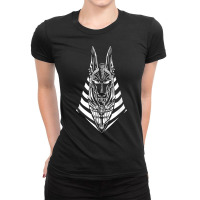 Vintage Anubis Egypt Deities Egyptian Pyramids Fans Lovers T Shirt Ladies Fitted T-shirt | Artistshot