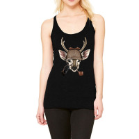 Detective Deer Spy Inspector Private Investigator Deer Lover Racerback Tank | Artistshot