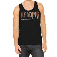 Reading Specialist Leopard Appreciation For Women For Work Tank Top | Artistshot