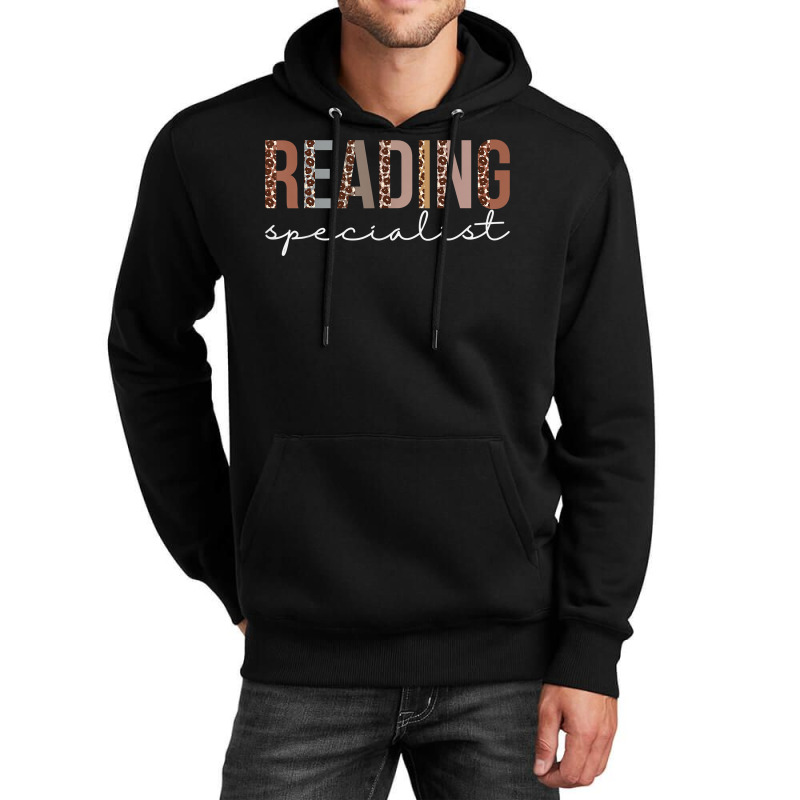 Reading Specialist Leopard Appreciation For Women For Work Unisex Hoodie | Artistshot