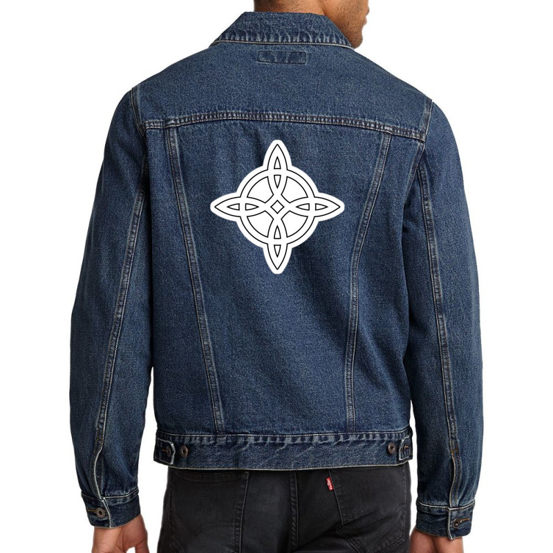 Valknut Odin Wotans Knot Hrungnir Heart Warrior Symbol Vikings 3068324 Men Denim Jacket by riska_art | Artistshot