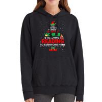 Reading Teacher Christmas - Elf Christmas Cheer Vintage Hoodie | Artistshot