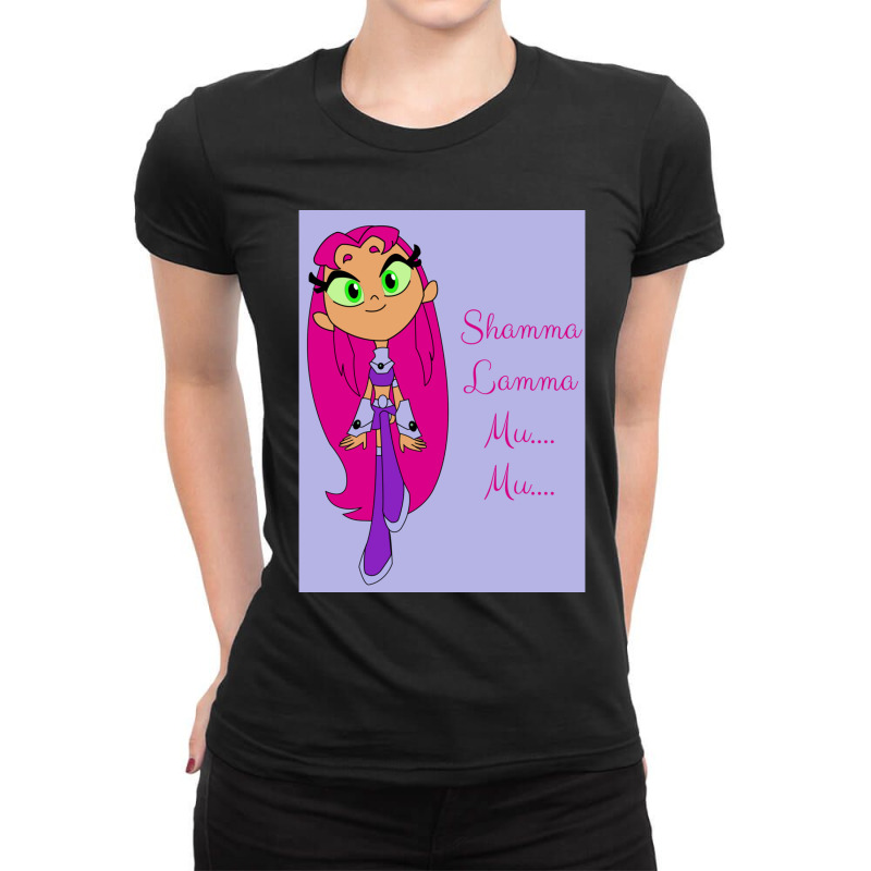 Funny Starfire Ladies Fitted T-Shirt by cm-arts | Artistshot