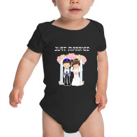 Jewish Wedding Just Married Chuppah Bride Groom Baby Bodysuit | Artistshot