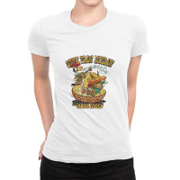 Quick Draw, Cartoons Ladies Fitted T-shirt | Artistshot