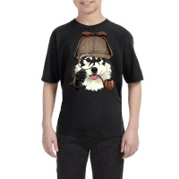 Detective Alaskan Malamute Spy Investigator Husky Dog Lover Youth Tee | Artistshot