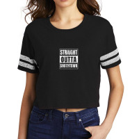 Straight Outta Smithtown New York State Scorecard Crop Tee | Artistshot