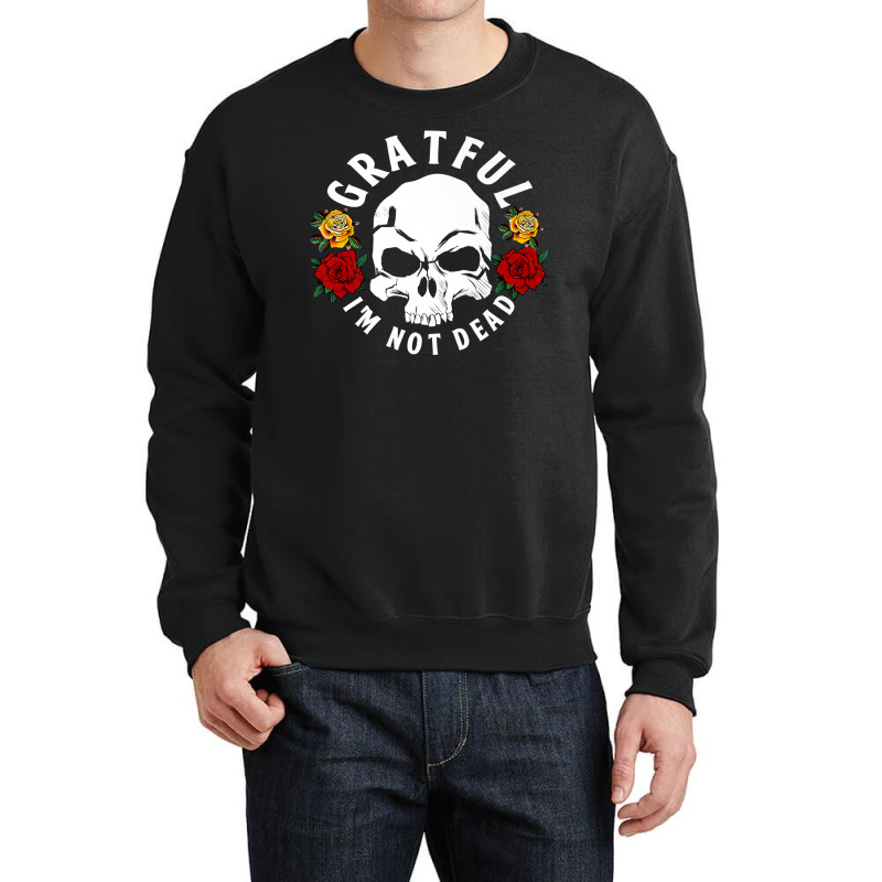 Grateful I'm Not Dead Narcotics Anonymous Na Aa Gifts Premium T Shirt Crewneck Sweatshirt | Artistshot