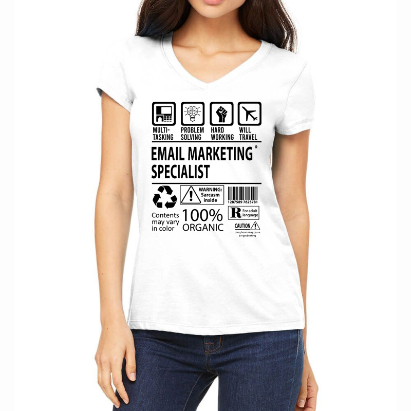 Email Marketing Specialist Women's V-neck T-shirt | Artistshot