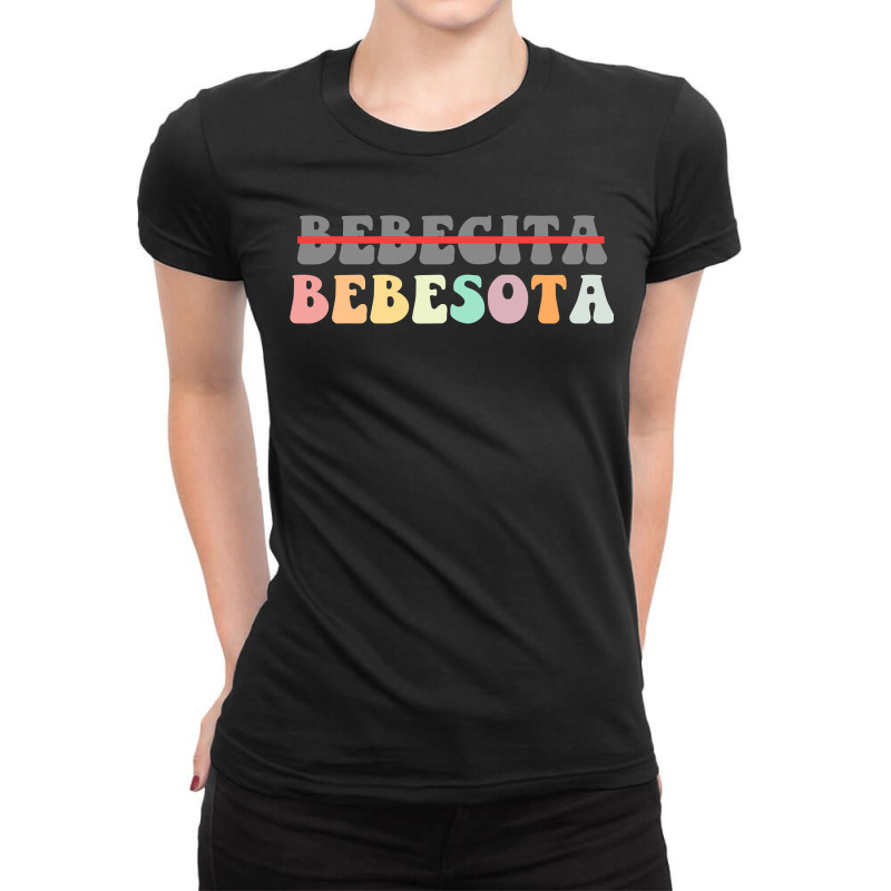 Bebesota Latina Retro Ladies Fitted T-Shirt by cm-arts | Artistshot